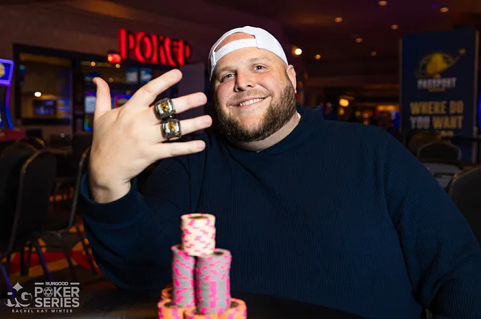 'Diaper' Helps Nick Rigby Win Third Poker Tournament in 24 Hours