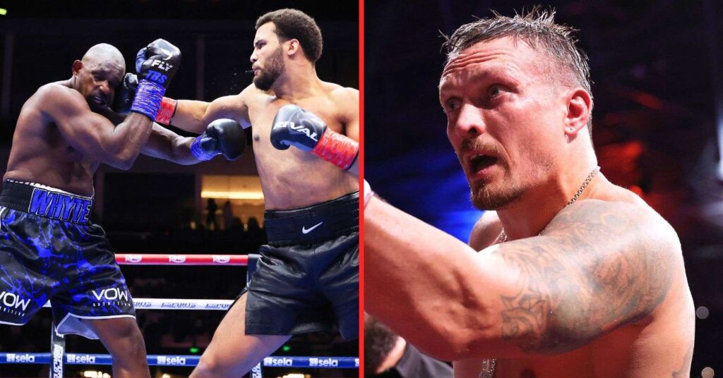 Dillian Whyte sums up Moses Itauma's chances of beating Oleksandr Usyk