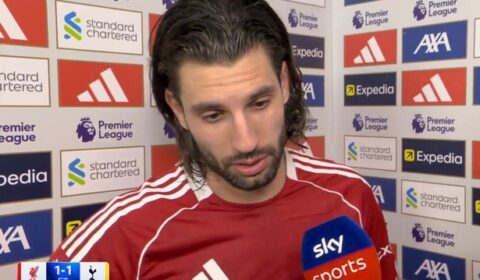 Dominik Szoboszlai tells teammates to ‘wake up’ after Liverpool booed off vs Tottenham