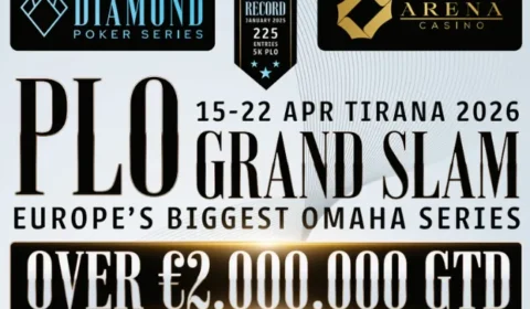 €2M+ GTD PLO Grand Slam Heads to Arena Casino Tirana This April