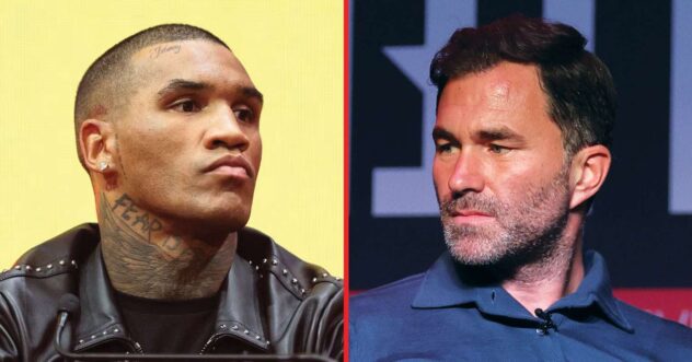 Eddie Hearn knows exactly what he'll say to Conor Benn when he sees him next