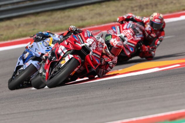 Francesco Bagnaia just trying to "survive" on Sundays as tyre troubles continue