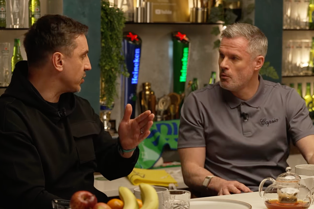 Gary Neville thinks Mohamed Salah has already decided next club after Liverpool announcement