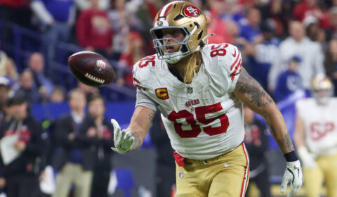 George Kittle is making sure the 49ers get back to the Super Bowl by becoming the team’s top recruiter during free agency