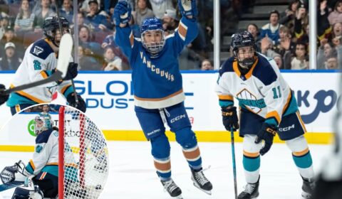 Goldeneyes’ Anna Segedi scores first PWHL goal in win over Sirens