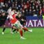 Havertz’s late penalty on return to Leverkusen rescues first-leg draw for Arsenal