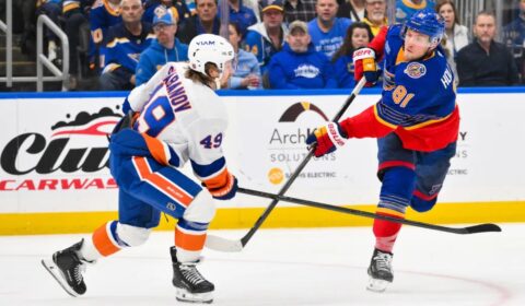 Islanders’ Max Shabanov getting another chance to prove himself