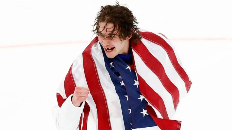 Jack Hughes reflects on newfound fame since Olympics, including support from rival fans