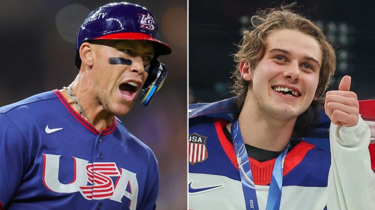 Jack Hughes sends Team USA baseball players 'fire-up message' before WBC quarterfinal vs Canada