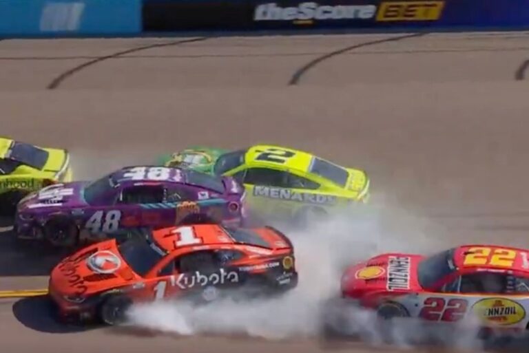Joey Logano takes responsibility for violent restart crash after 'rough day'