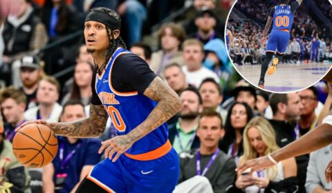 Jordan Clarkson puts on show off bench to help Knicks rally to beat Jazz