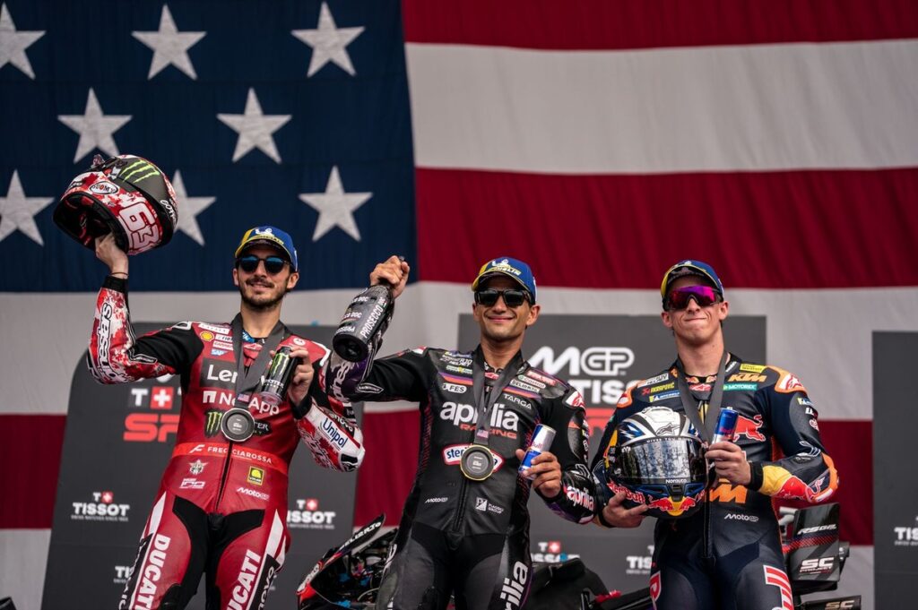 Jorge Martin comeback win earns praise from fellow world champions