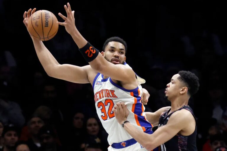 Karl-Anthony Towns listens to recovering father’s advice and suits up for win