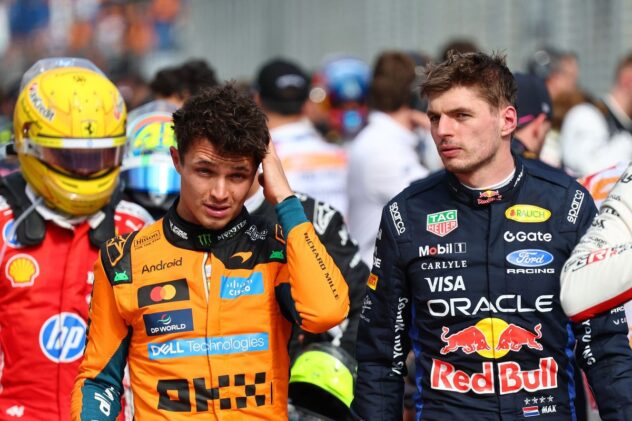 Lando Norris and Max Verstappen praised after fans spot classy Australian GP moment