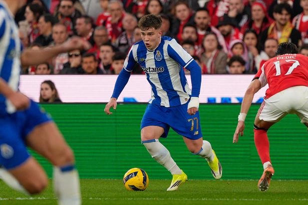 Liverpool and Man Utd tipped to sign Porto wonderkid after Arsenal and Chelsea transfer links