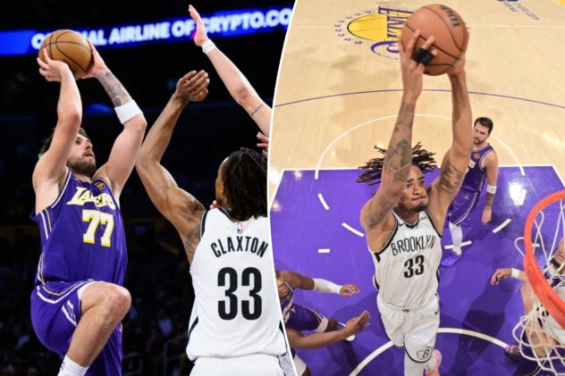Luka Doncic overwhelms Nets despite picking up ban-triggering 16th tech as Lakers roll