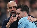 Man City star Rayan Cherki's Carabao Cup final showboating behaviour leaves boss Pep Guardiola shaking his head - and infuriates Arsenal