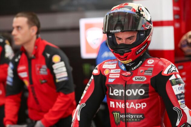 Marquez penalised for di Giannantonio clash in US GP sprint