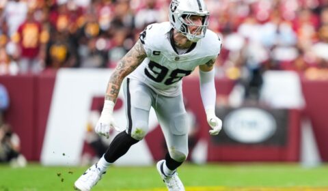 Maxx Crosby thrilled to be returning to Raiders as trade questions loom: ‘Run that s–t’