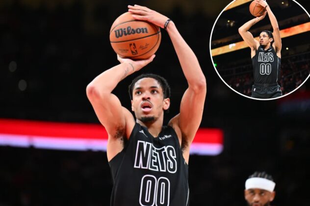 Nets’ Josh Minott hoping career night can be first building block for future