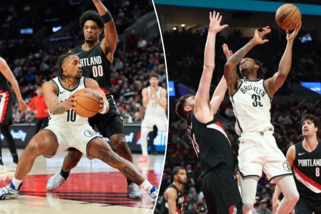 Nets suffer beatdown from Trail Blazers for eighth straight loss as tanking race grows even tighter