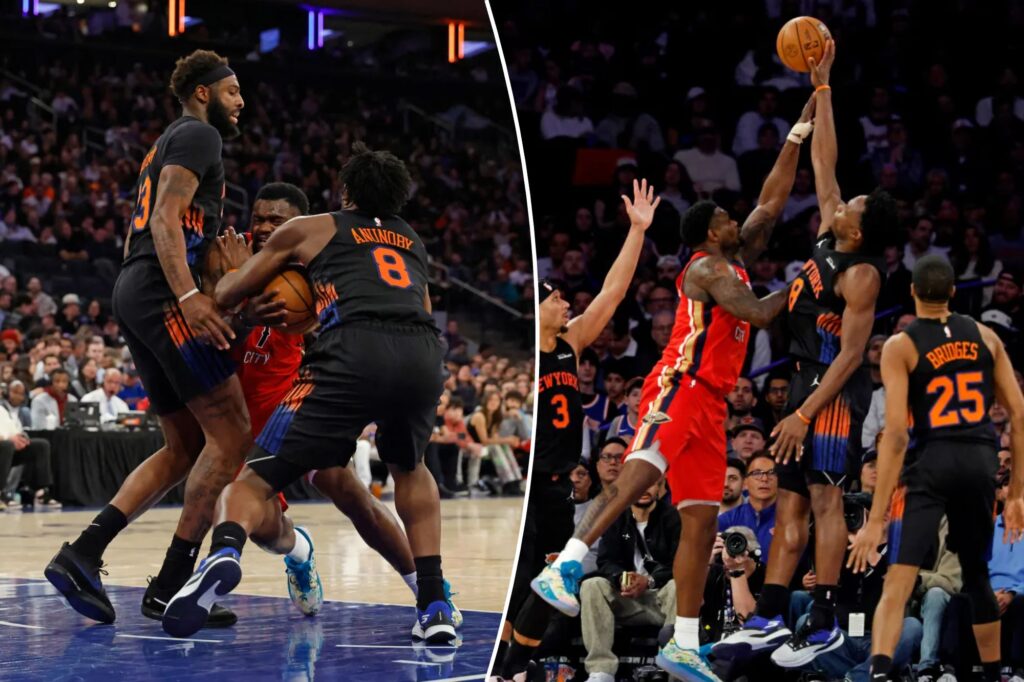 OG Anunoby crunch-time defense pays dividends in Knicks’ victory over Pelicans