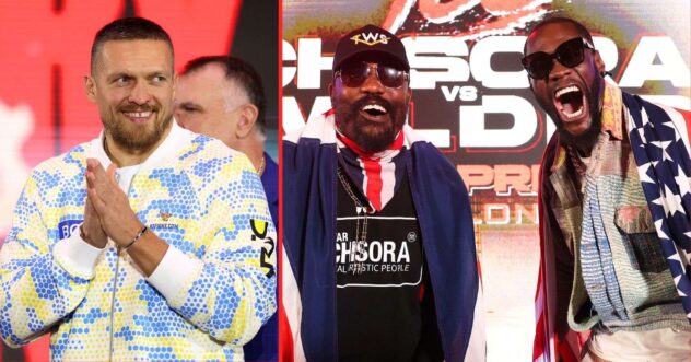 Oleksandr Usyk doubles down on his Chisora vs Wilder prediction: "He wins"