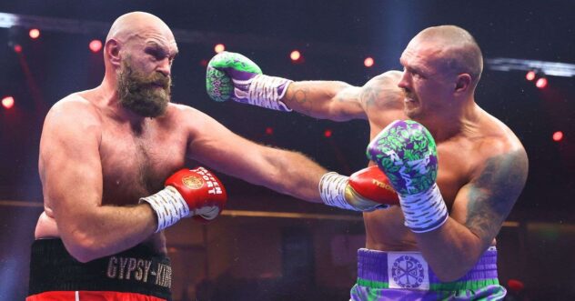 Oleksandr Usyk says only one heavyweight hits harder than Tyson Fury