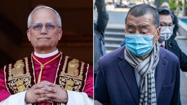 Pope Leo says he 'can't comment' on 20-year sentence of Hong Kong pro-democracy activist Jimmy Lai