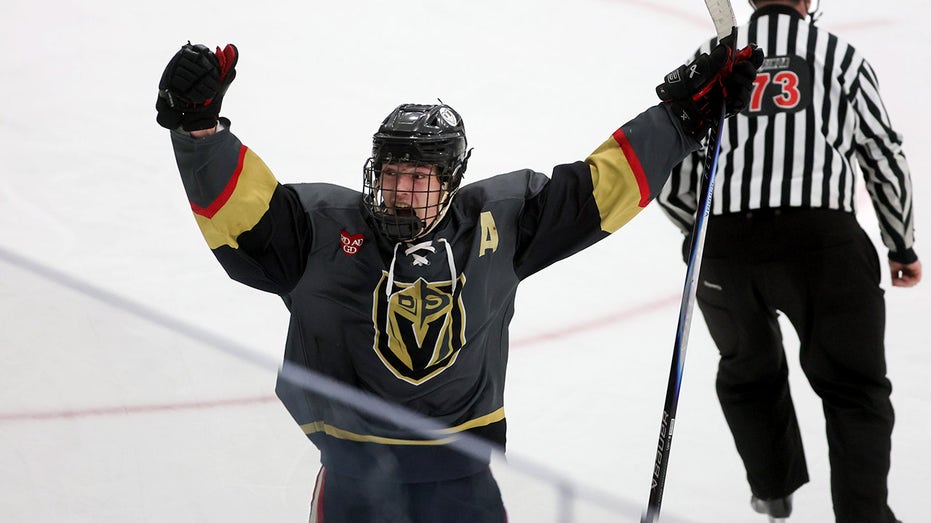 RI hockey player whose family members were killed by trans shooter scores goal to send team to title game