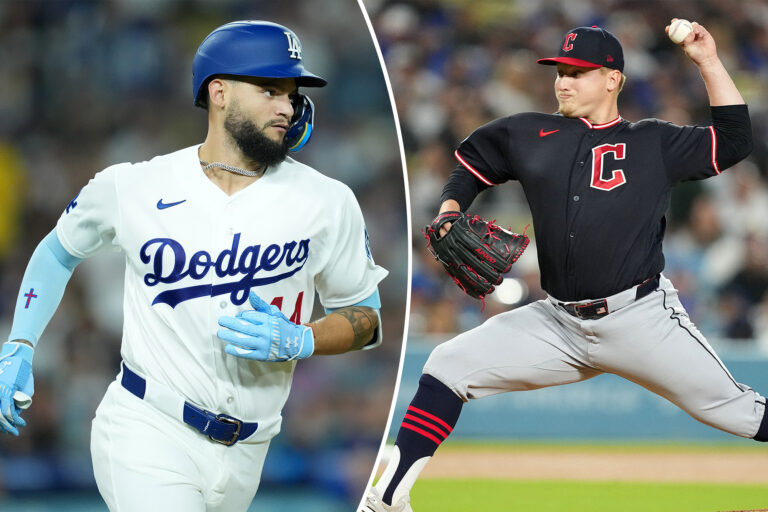 Roki Sasaki shows improvement, but Dodgers bats go silent in loss to Guardians