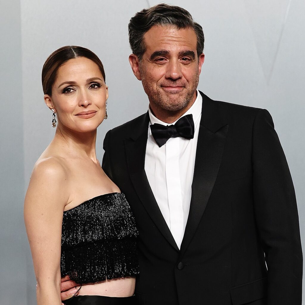 Rose Byrne Makes a Quick Change at Oscars Party With Bobby Cannavale
