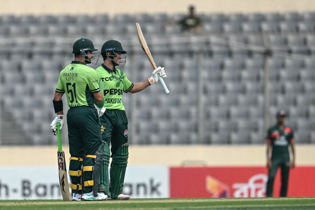 Sadaqat, Agha fifties lift Pakistan before Mehidy sparks collapse with a run-out