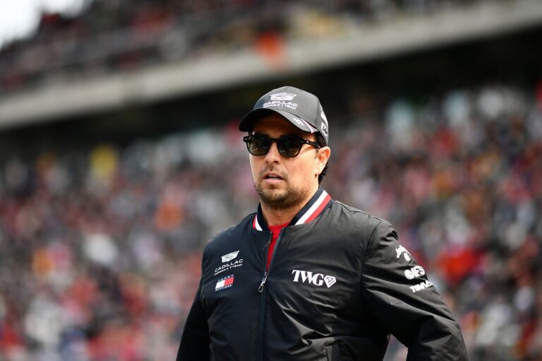 Sergio Perez pokes fun at F1 "Mario Kart" references: 'I need the mushroom'