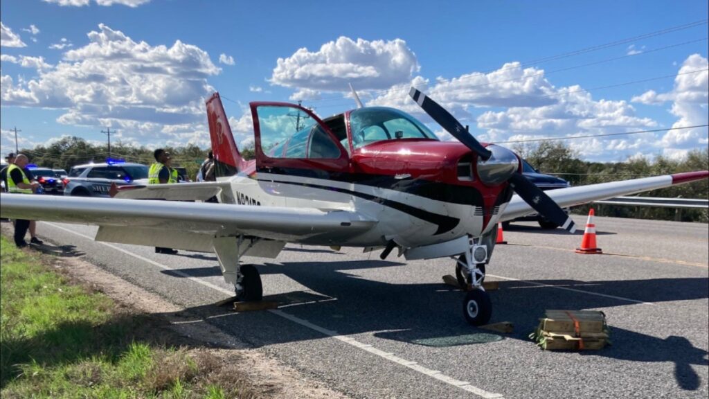 Small plane makes emergency landing on highway near Austin