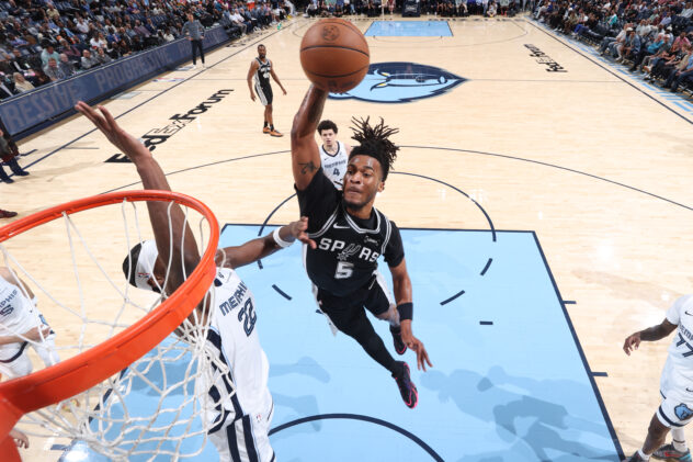 Spurs cruise past Grizzlies in 123-98 rout