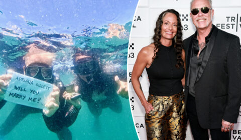 The ‘Jaws’-dropping way Metallica’s James Hetfield, 62, proposed to girlfriend Adriana Gillett, 45