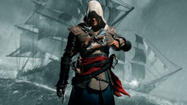 Ubisoft's worst-kept secret is finally official as Assassin's Creed Black Flag Resynced artwork is revealed