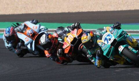 “Unacceptable conditions” – Alex Rins, Alex Marquez hit by flying asphalt in Brazil GP