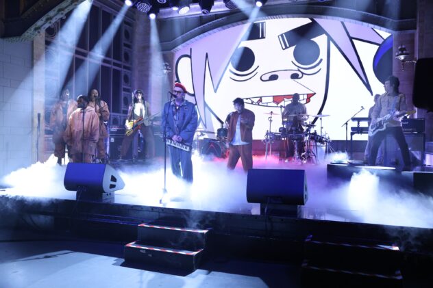Watch Gorillaz Make Their Saturday Night Live Debut
