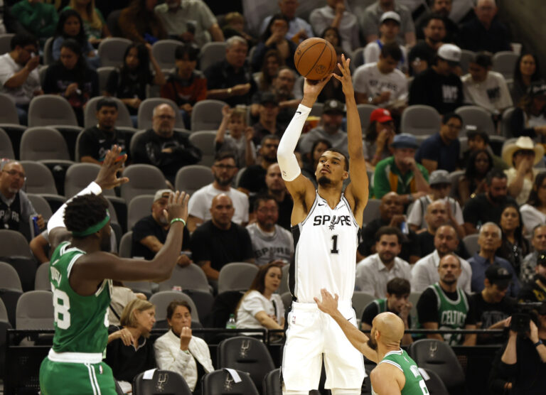 Wembanyama’s shooting spree lifts Spurs past Celtics
