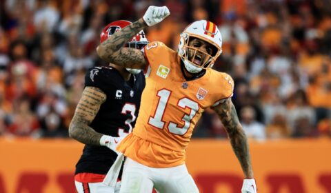 49ers WR Mike Evans to wear No. 5 jersey for 2026 season