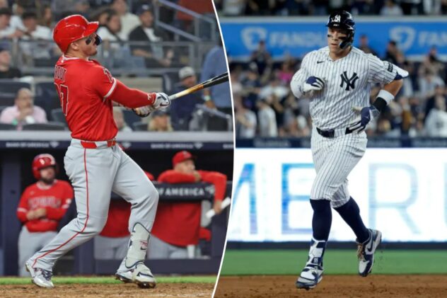 Aaron Judge, Mike Trout’s early-season power battle ‘delivered’ for fans