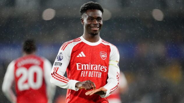 Arsenal ‘won’t spend one second’ talking about a draw with Man City as Saka ruled out