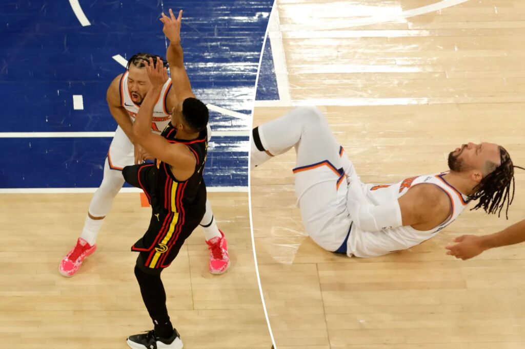 CJ McCollum takes issue with Jalen Brunson’s ‘Broadway show’ after run-in moment