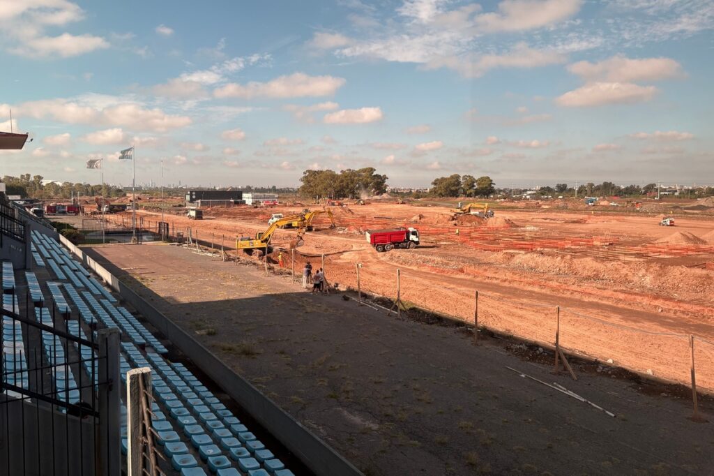 Construction moving forward at Buenos Aires for MotoGP, with an eye on F1