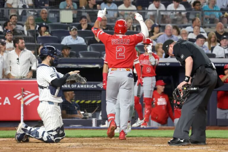 Ex-Yankees prospect Oswald Peraza has 3-hit night: ‘He killed us’