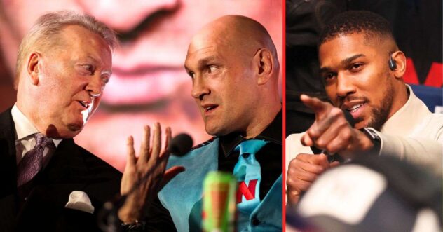 Frank Warren provides clarity on Tyson Fury vs Anthony Joshua fight talks