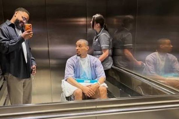 Hugo Ekitike posts poignant message as Liverpool star leaves hospital after Achilles injury