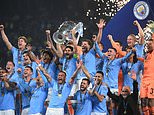 Is someone at Man City selling off their Treble-winners' medals? Mystery as FULL SET from club's iconic season set for auction - with collection expected to fetch £80,000